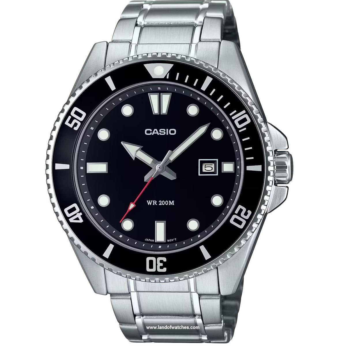 Buy Men's CASIO MDV-107D-1A1VDF Classic Watches | Original