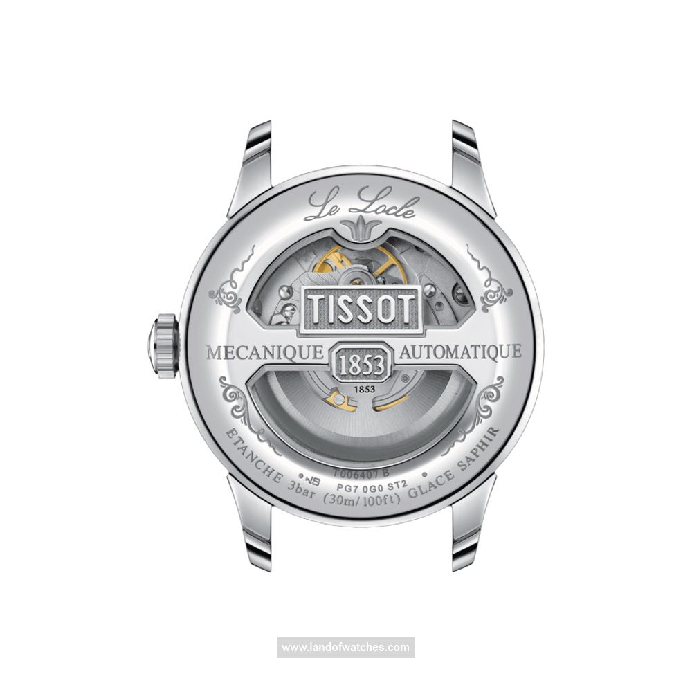 شراء ساعة معصم رجالیه تیسوت(TISSOT) T006.407.11.033.02 كلاسيك | | | الأصلي