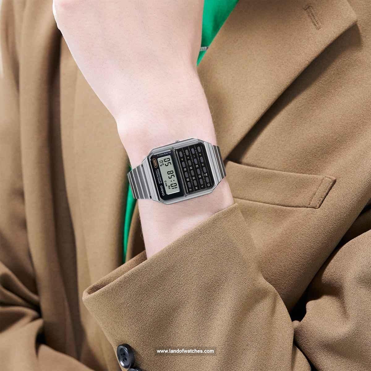 شراء ساعة معصم رجالیه نسائیه کاسیو(CASIO) CA-500WE-1ADF | | | الأصلي