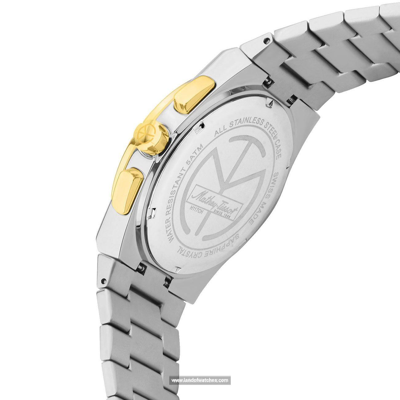 شراء ساعة معصم رجالیه متی تیسوت(MATHEY TISSOT) H117CHBBU كلاسيك | | | الأصلي