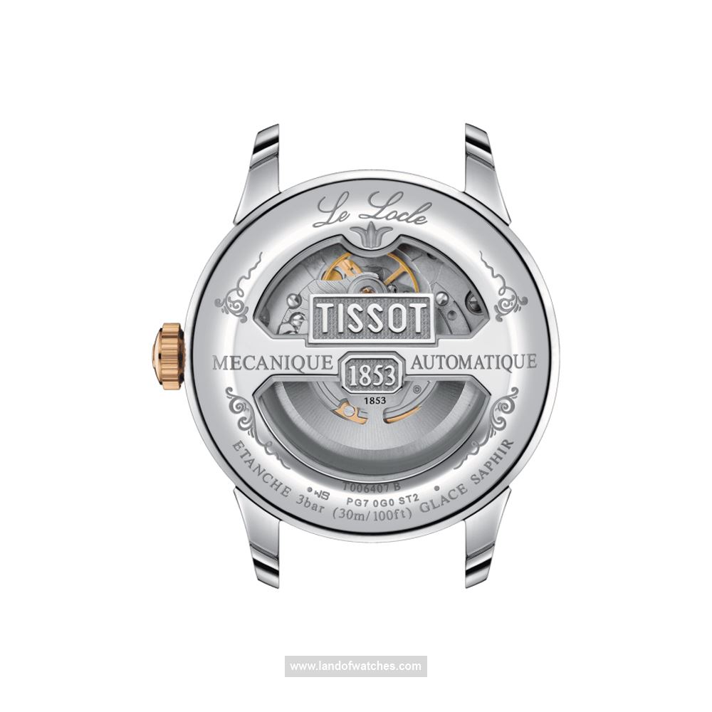 شراء ساعة معصم رجالیه تیسوت(TISSOT) T006.407.22.033.02 كلاسيك | | | الأصلي