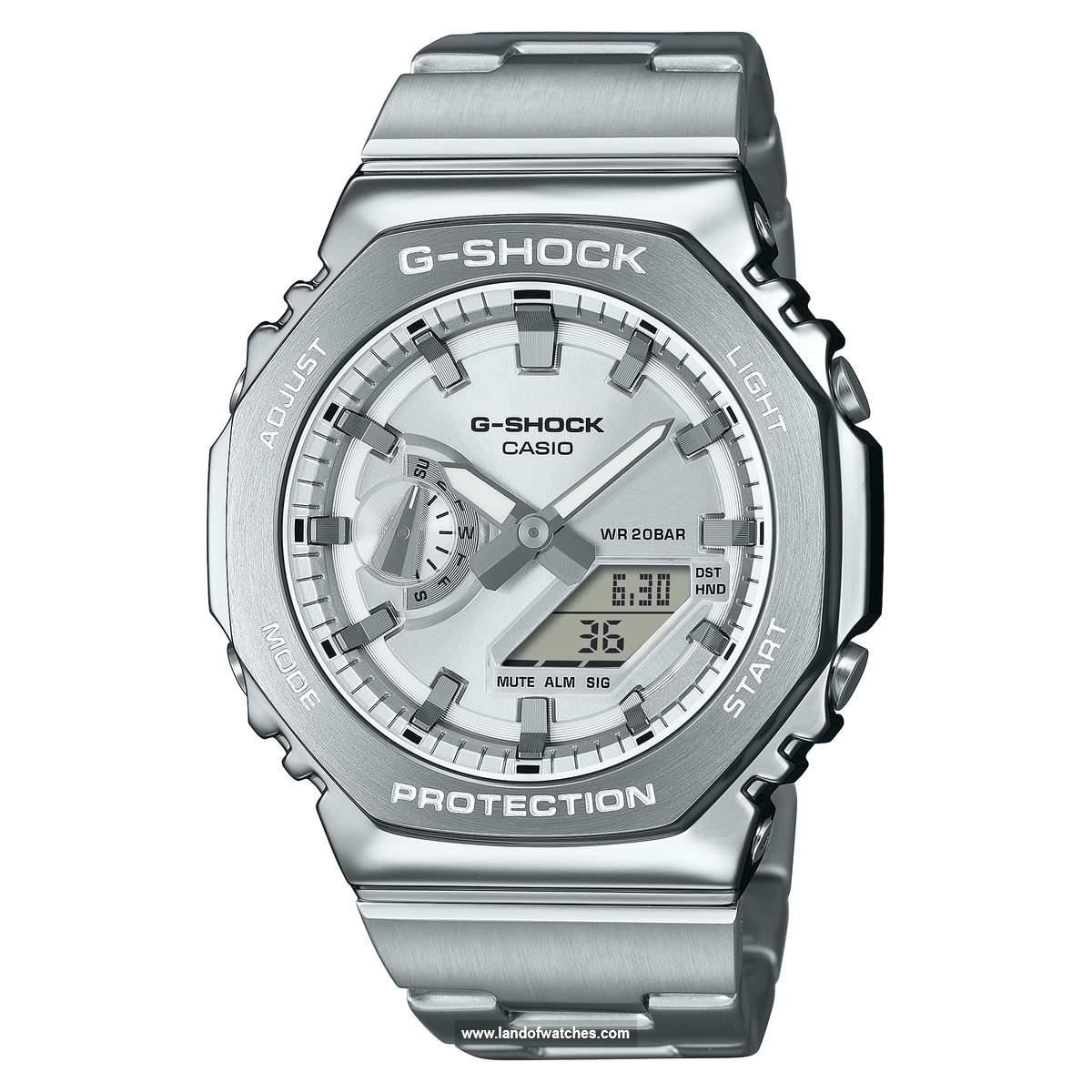 Buy Men's CASIO GM-2110D-7ADR Sport Watches | Original