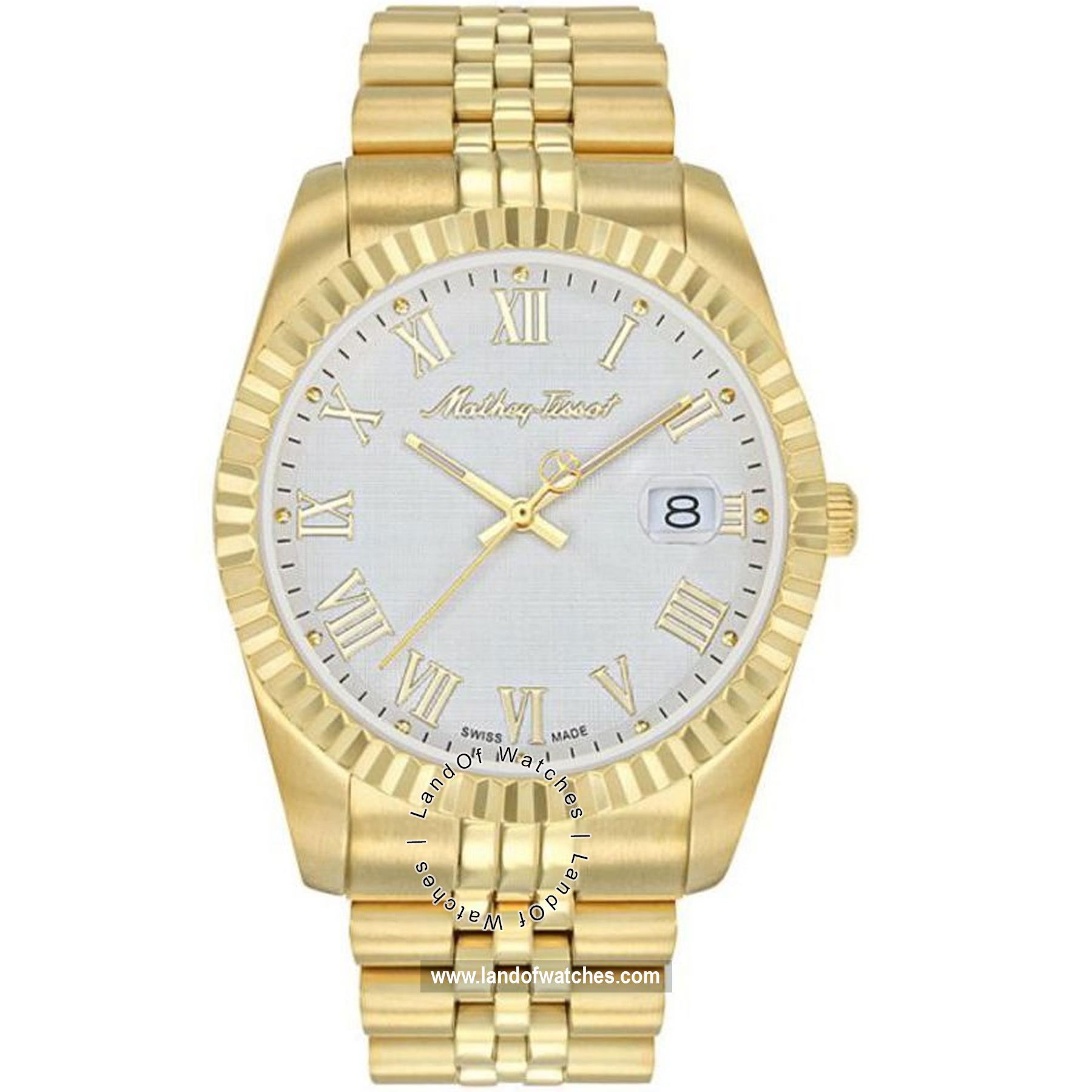 شراء ساعة معصم رجالیه متی تیسوت(MATHEY TISSOT) H810PBRI كلاسيك | | | الأصلي