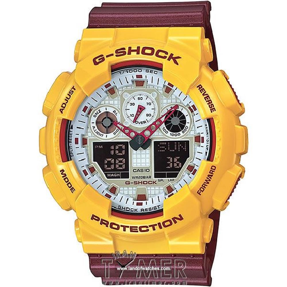 شراء ساعة معصم کاسیو(CASIO) GA-100CS-9ADR | | | الأصلي