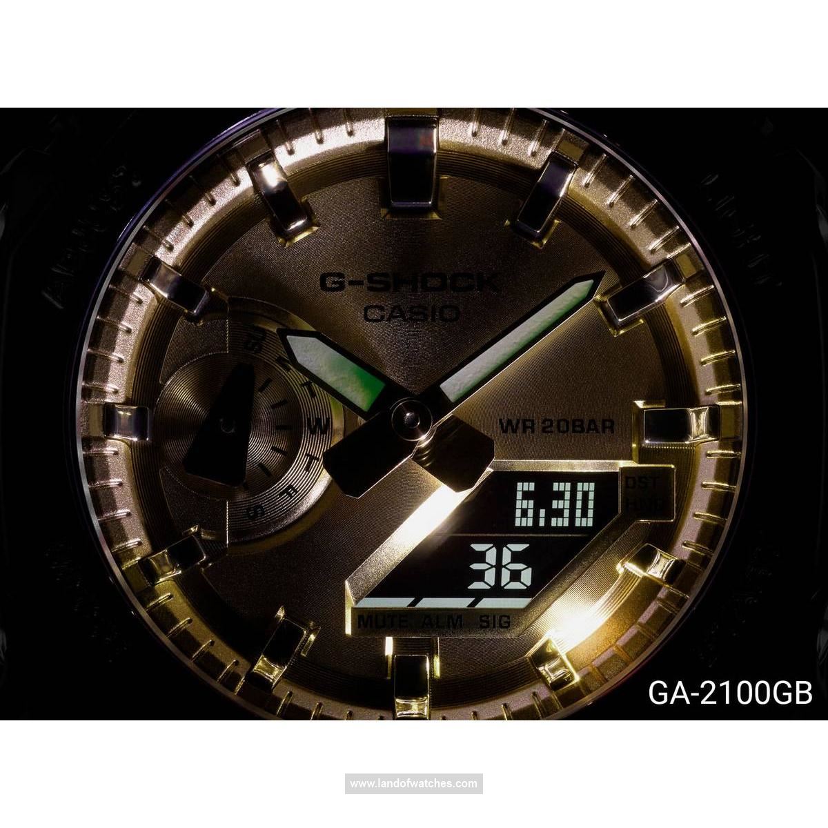Buy Men's CASIO GA-2100GB-1ADR Sport Watches | Original