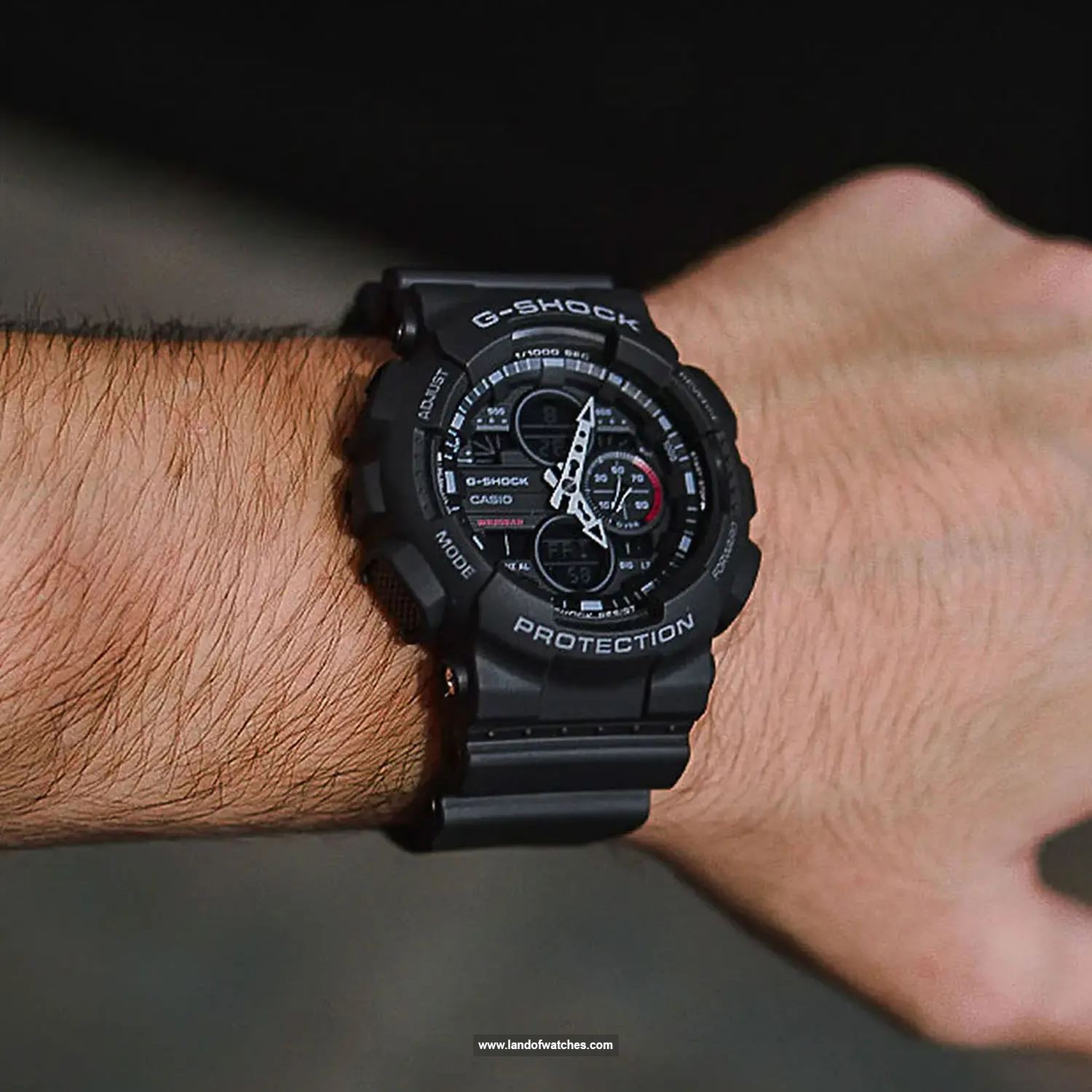 شراء ساعة معصم رجالیه کاسیو(CASIO) GA-140-1A1DR رياضة | | | الأصلي