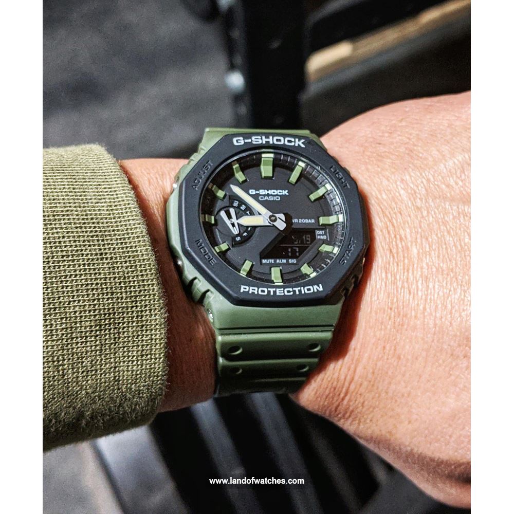 شراء ساعة معصم رجالیه کاسیو(CASIO) GA-2110SU-3ADR | | | الأصلي