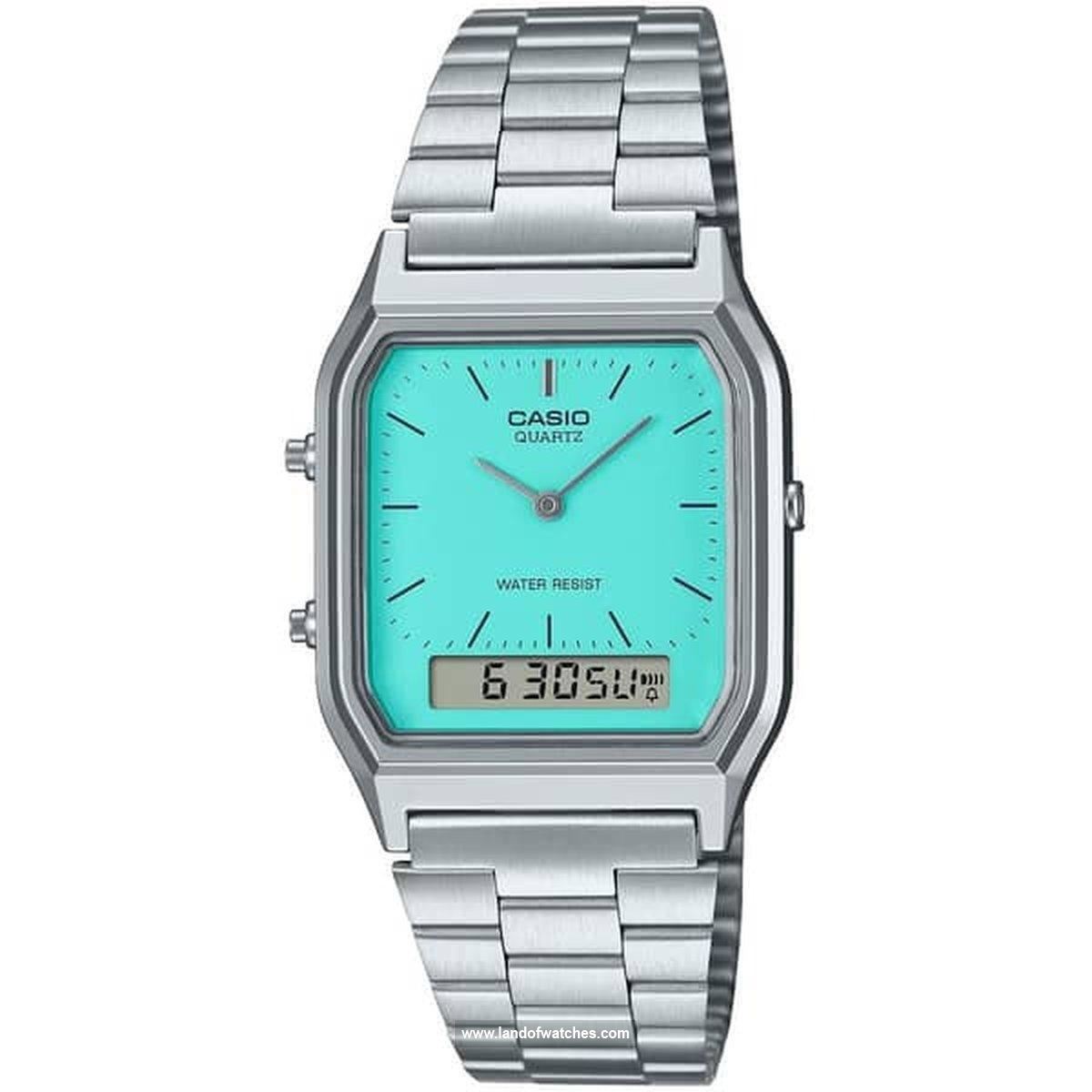 شراء ساعة معصم رجالیه نسائیه کاسیو(CASIO) AQ-230A-2A2MQYDF كلاسيك | | | الأصلي