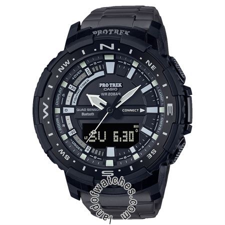 Watches Gender: Men's,Movement: Quartz,Date Indicator,Backlight,Bluetooth,ROTATING Bezel,Shock resistant,step count,Smart Access,tide graph,Timer,Alarm,Stopwatch,World Time