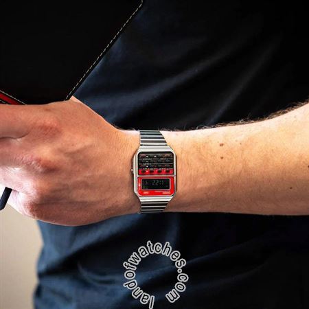 شراء ساعة معصم رجالیه نسائیه کاسیو(CASIO) CA-500WE-4BDF | | | الأصلي
