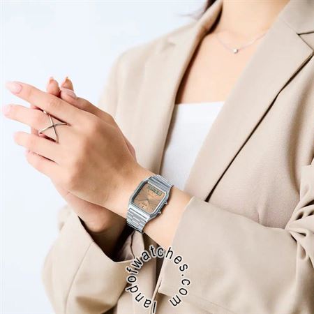 شراء ساعة معصم نسائیه کاسیو(CASIO) AQ-230A-4AMQYDF كلاسيك | | | الأصلي