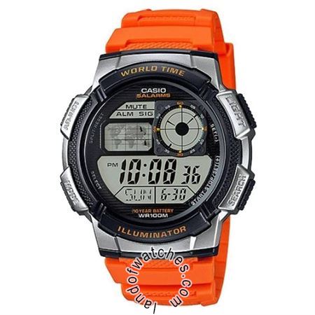 Watches Gender: Men's,Movement: Quartz,Brand Origin: Japan,Sport style,Date Indicator,Chronograph,Backlight,Dual Time Zones,Lap Timer,Alarm,Stopwatch,World Time