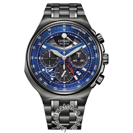 Watches Gender: Men's,Movement: Quartz - Eco Drive,Brand Origin: Japan,Classic style,Date Indicator,Power reserve indicator,Chronograph,Luminous,TachyMeter,Alarm,Eco-Drive