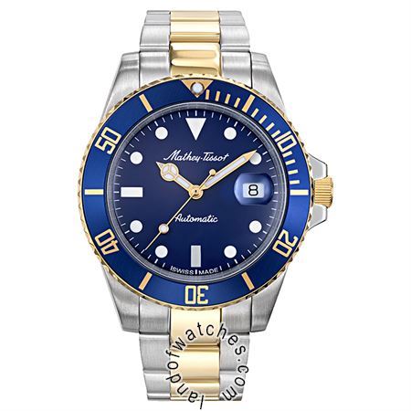 Watches Gender: Men's,Movement: Automatic - Tuning fork,Brand Origin: SWISS,Classic style,Date Indicator,Luminous,PVD coating colour