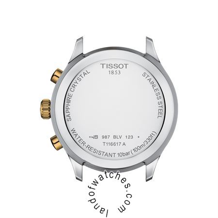 شراء ساعة معصم رجالیه تیسوت(TISSOT) T116.617.22.091.00 رياضة | | | الأصلي