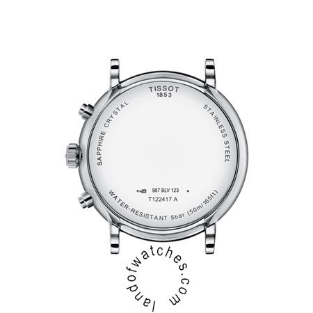 Buy Men's TISSOT T122.417.16.033.00 Classic Watches | Original