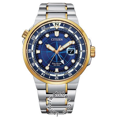 Watches Gender: Men's,Movement: Quartz - Eco Drive,Brand Origin: Japan,Classic style,Date Indicator,Dual Time Zones,Luminous,Eco-Drive,World Time