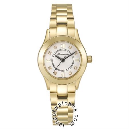 Buy Women's ROMANSON RM8A16GLGGASR1-W Classic Watches | Original