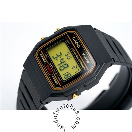 شراء ساعة معصم رجالیه نسائیه کاسیو(CASIO) F-91WG-9QDF رياضة | | | الأصلي
