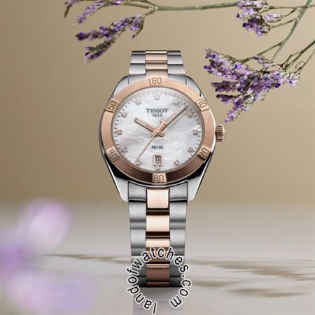 شراء ساعة معصم نسائیه تیسوت(TISSOT) T101.910.22.116.00 كلاسيك | | | الأصلي