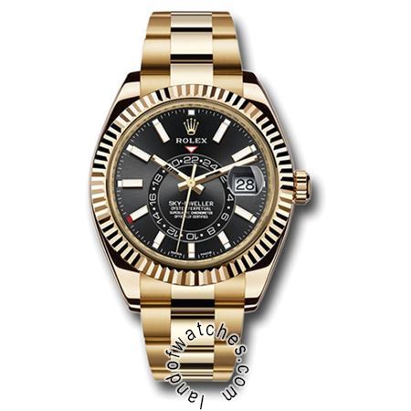 Watches Gender: Men's,Movement: Automatic - Tuning fork,Date Indicator,Chronograph,Dual Time Zones