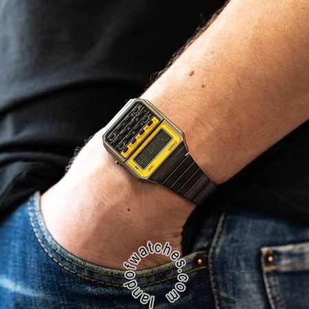 شراء ساعة معصم رجالیه نسائیه کاسیو(CASIO) CA-500WEGG-9BDF رياضة | | | الأصلي