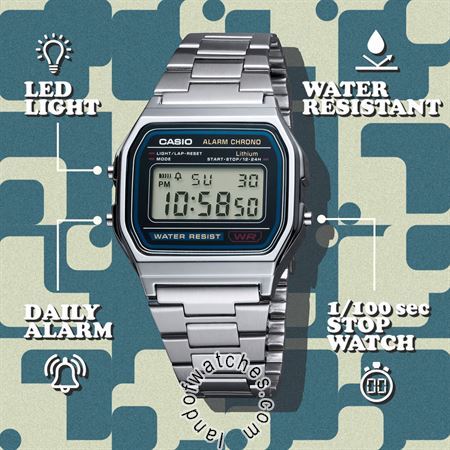 شراء ساعة معصم کاسیو(CASIO) A158WA-1DF | | | الأصلي