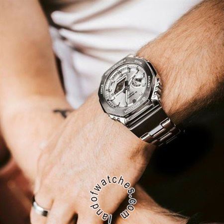 Buy Men's CASIO GM-2110D-7ADR Sport Watches | Original