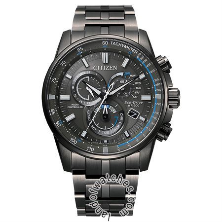 Watches Gender: Men's,Movement: Quartz - Eco Drive - solar,Brand Origin: Japan,Classic style,Date Indicator,Power reserve indicator,Chronograph,Luminous,alarm,TachyMeter,gmt,Alarm,World Time