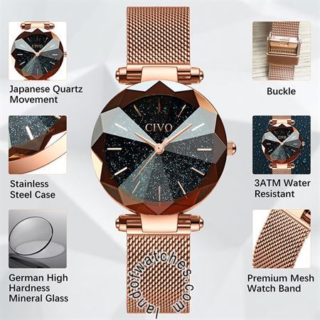 Buy CIVO 8074C Fashion Watches | Original