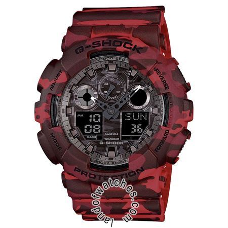 Buy Men's CASIO GA-100CM-4ADR Sport Watches | Original