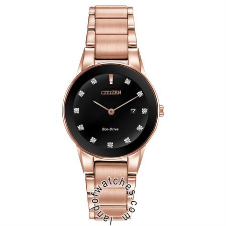 Watches Gender: Women's,Movement: Quartz - Eco Drive,Brand Origin: Japan,Classic style,Date Indicator,Eco-Drive