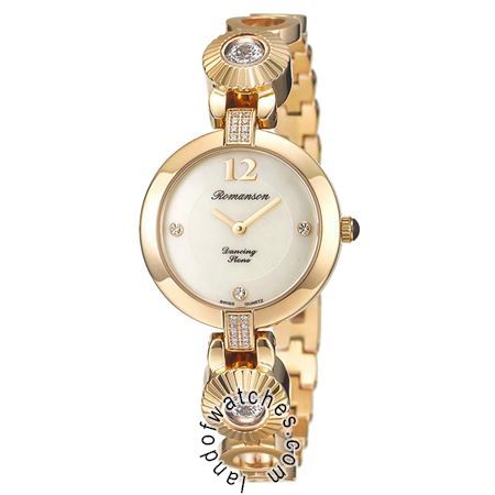 Buy Women's ROMANSON RM8A05QLGGM1R1-W Fashion Watches | Original