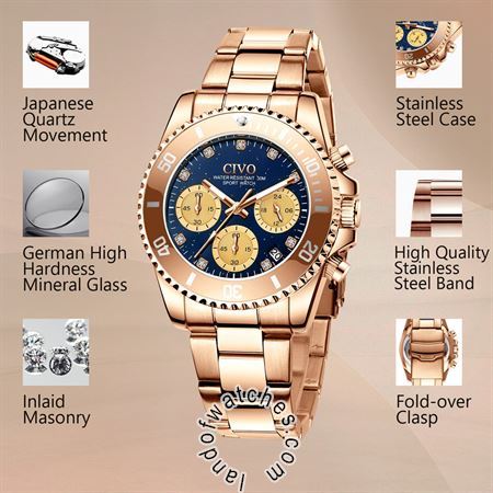 Buy CIVO Chronograph Women Watch Fashion Watches | Original