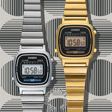 Buy CASIO LA670WGA-1 Watches | Original