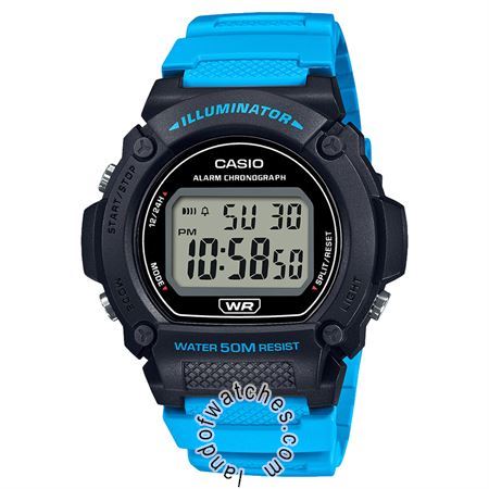 Buy CASIO W-219H-2A2V Watches | Original