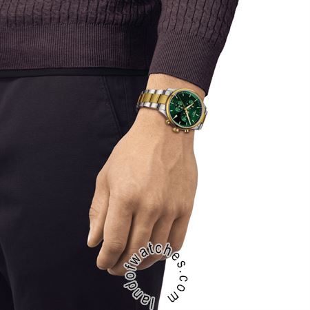شراء ساعة معصم رجالیه تیسوت(TISSOT) T116.617.22.091.00 رياضة | | | الأصلي