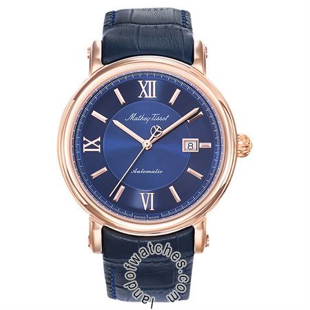 Watches Gender: Men's,Movement: Automatic - Tuning fork,Brand Origin: SWISS,casual - Classic style,Date Indicator,Power reserve indicator,PVD coating colour