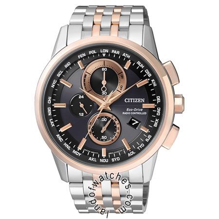 Watches Gender: Men's,Movement: Quartz,Brand Origin: Japan,Classic style,Date Indicator,Chronograph,Eco-Drive,World Time