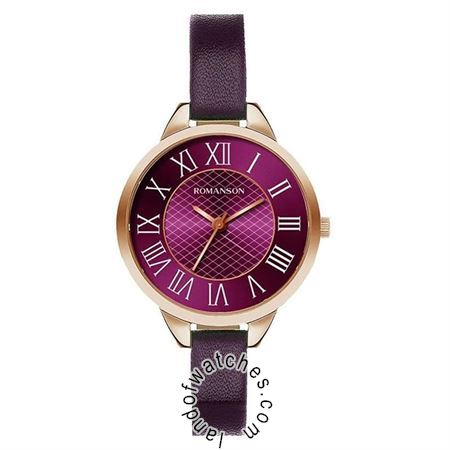 Buy Women's ROMANSON RL0B05LLPRAP6R-WINE Classic Watches | Original