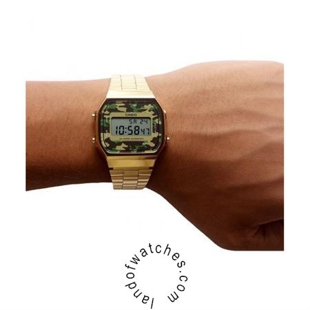 Buy Men's Women's CASIO A168WEGC-3DF Classic Watches | Original