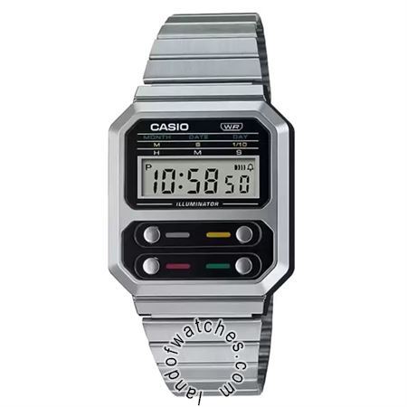 Buy Men's Women's CASIO A100WE-1ADF Classic Watches | Original