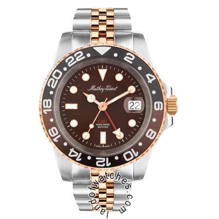 Watches Gender: Men's,Movement: Quartz,Brand Origin: SWISS,Classic style,Date Indicator,Dual Time Zones,Luminous,gmt