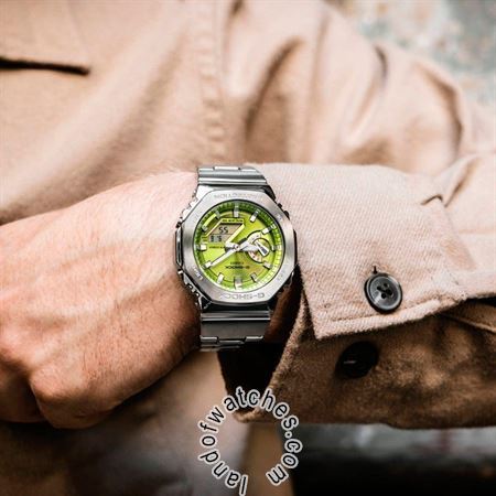 شراء ساعة معصم رجالیه کاسیو(CASIO) GM-2110D-3ADR رياضة | | | الأصلي