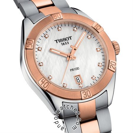 شراء ساعة معصم نسائیه تیسوت(TISSOT) T101.910.22.116.00 كلاسيك | | | الأصلي
