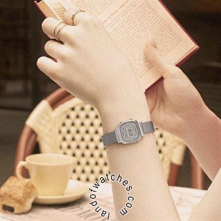 شراء ساعة معصم نسائیه کاسیو(CASIO) LA670WEM-7DF كلاسيك | | | الأصلي