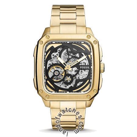 Watches Gender: Men's,Movement: Automatic - Tuning fork,Brand Origin: United States,Classic style,Luminous,Open Heart