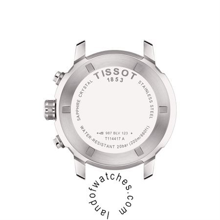 شراء ساعة معصم رجالیه تیسوت(TISSOT) T114.417.11.047.00 رياضة | | | الأصلي