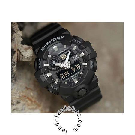 Buy Men's CASIO GA-700-1BDR Sport Watches | Original