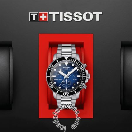 شراء ساعة معصم رجالیه تیسوت(TISSOT) T120.417.11.041.01 رياضة | | | الأصلي